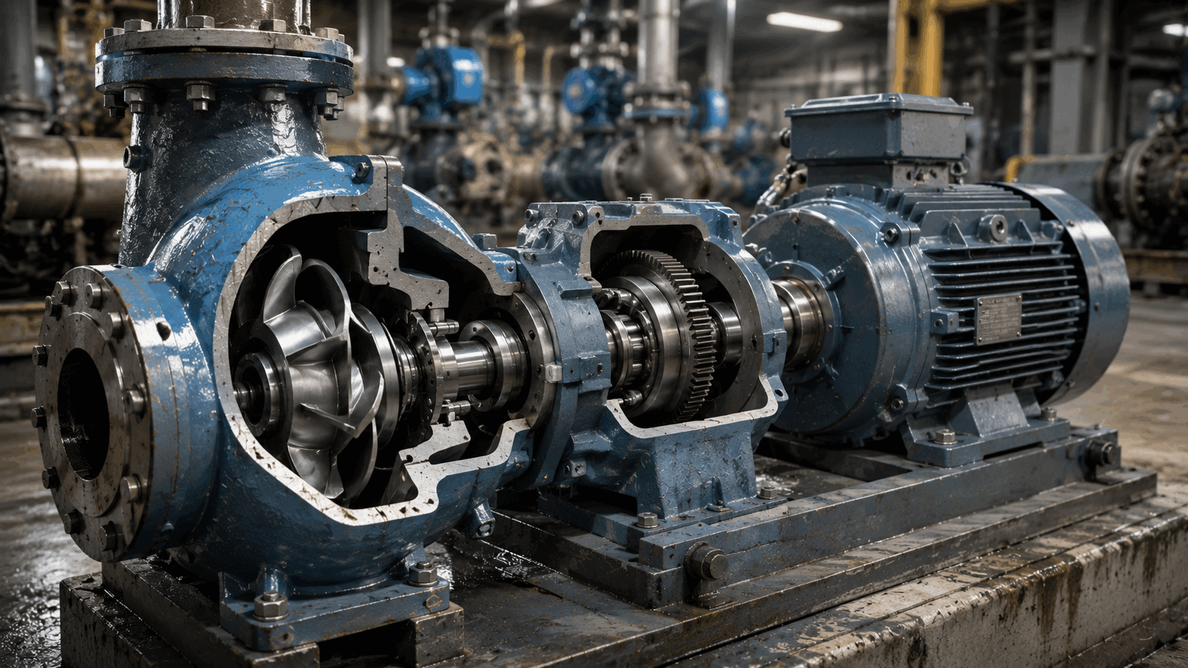 Industrial Gearboxes & Pumps